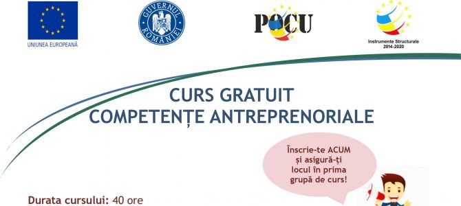 CURS COMPETENTE ANTREPRENORIALE – grupa 3