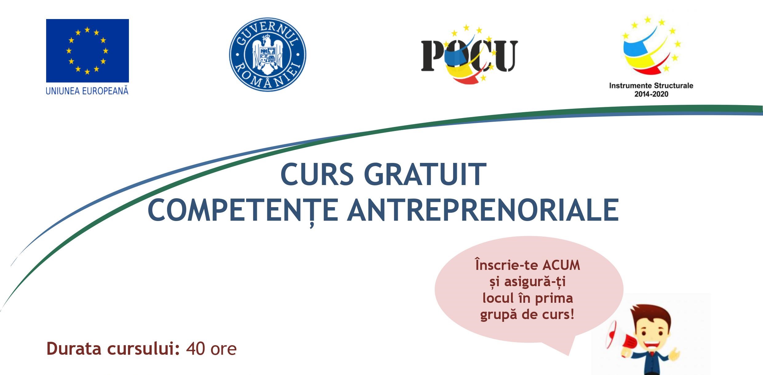 CURS COMPETENTE ANTREPRENORIALE – grupa 3