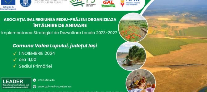 Întâlnire de animare în comuna VALEA LUPULUI