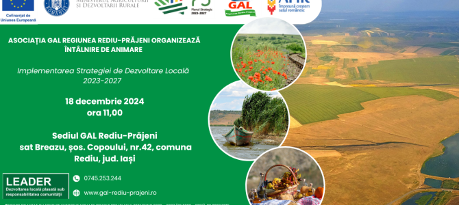 Întâlnire de animare la sediul GAL