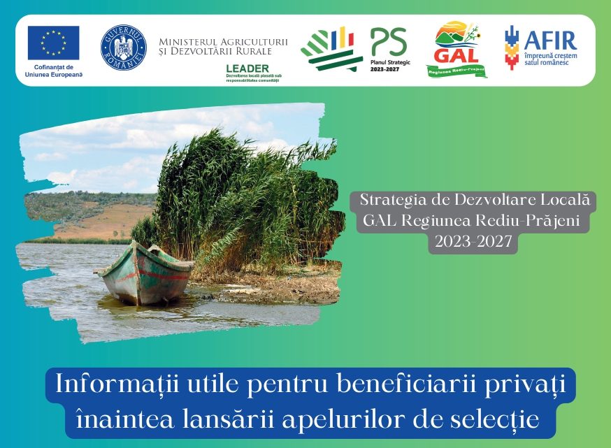 Informații utile pentru beneficiarii privați înaintea lansării apelurilor de selecție Informații utile pentru beneficiarii privați înaintea lansării apelurilor de selecție