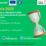Pe 02.09.2025 se lanseaza apel de selectie pentru interventia nr. 3