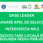 Lansare apel de selecție nr. 808/000/1/3/2025 - Intervenția nr. 2 - DEZVOLTARE LOCALA IN REGIUNEA REDIU-PRAJENI